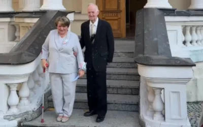 94-latek stanął na ślubnym kobiercu! Miłość nie zna wieku