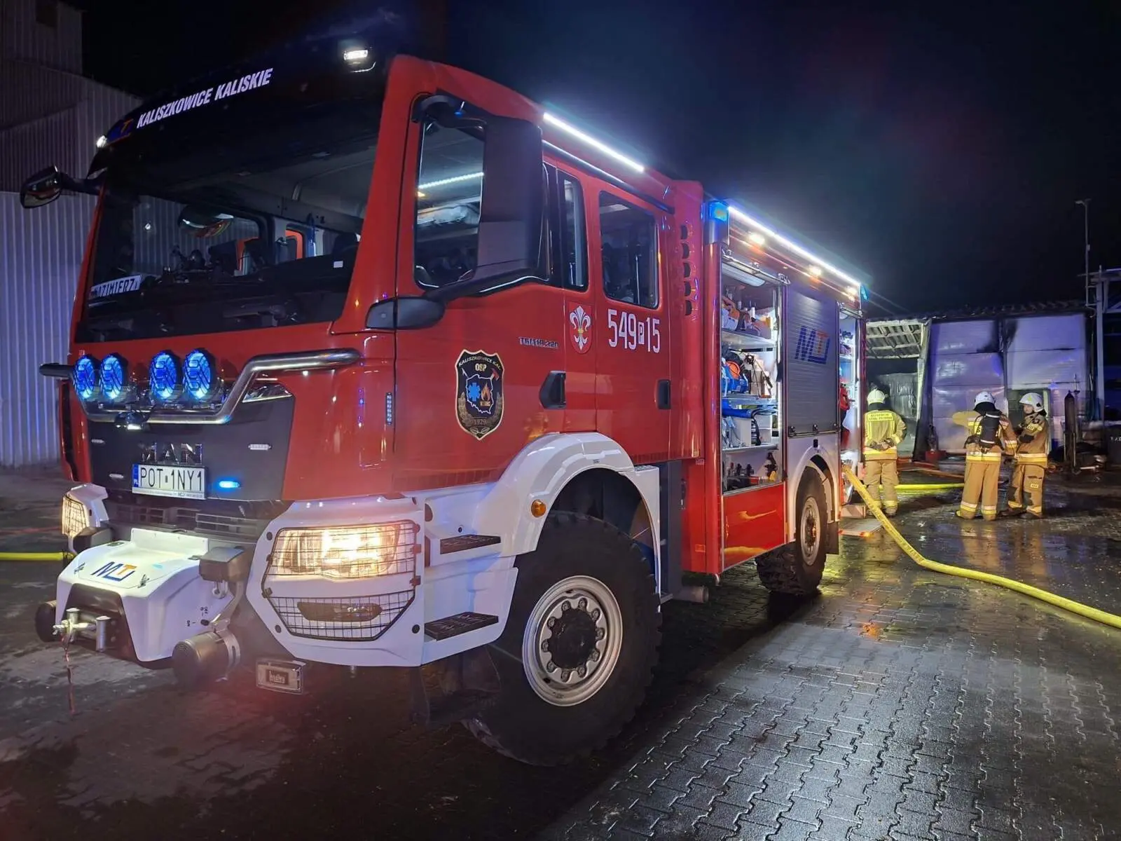 Pożar suszarni. Straty oszacowano na 150 tys. zł