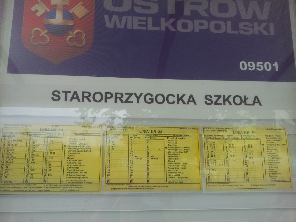 Ostrowskie absurdy – sierpień 2013 r.