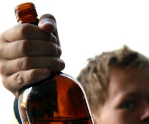 Problem z alkoholem wśród dzieci ze szkół podstawowych