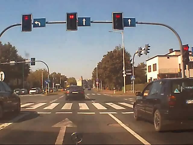 Pirat w AUDI nagrany