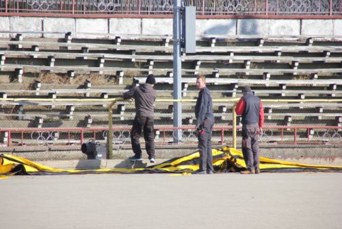 Zamontowali nowe bandy