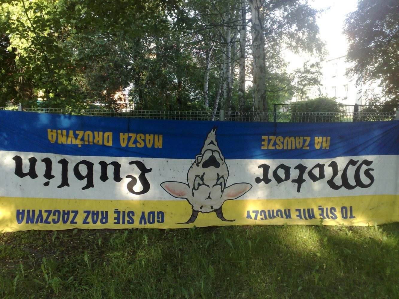 Skradli flagę kibicom Lublina