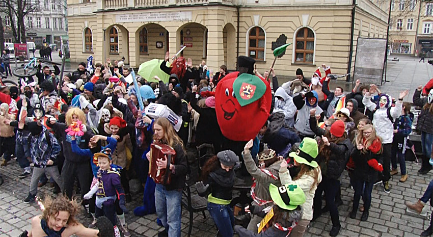 Oficjalne nagranie Harlem Shake w Ostrowie!