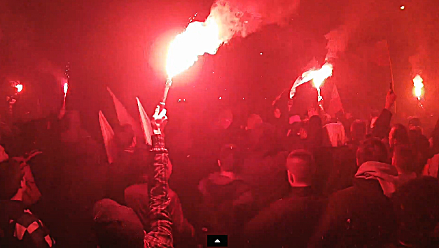 Ostrowianie na Marszu Niepodległości w Warszawie