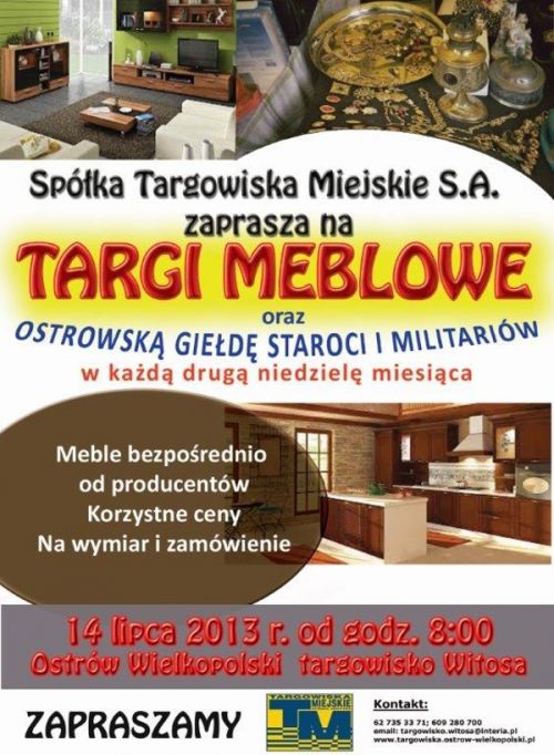 Targi Meblowe i Ostrowska Giełda Staroci i Militariów