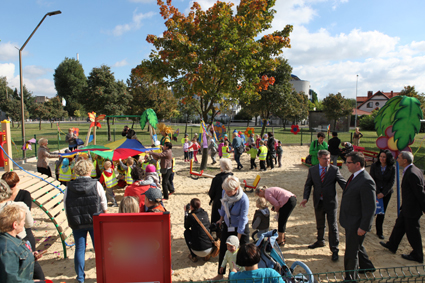 Plac zabaw w Parku Północnym