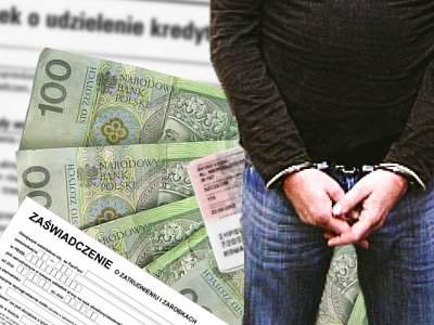 Podrabiała podpisy i wyłudzała kredyty