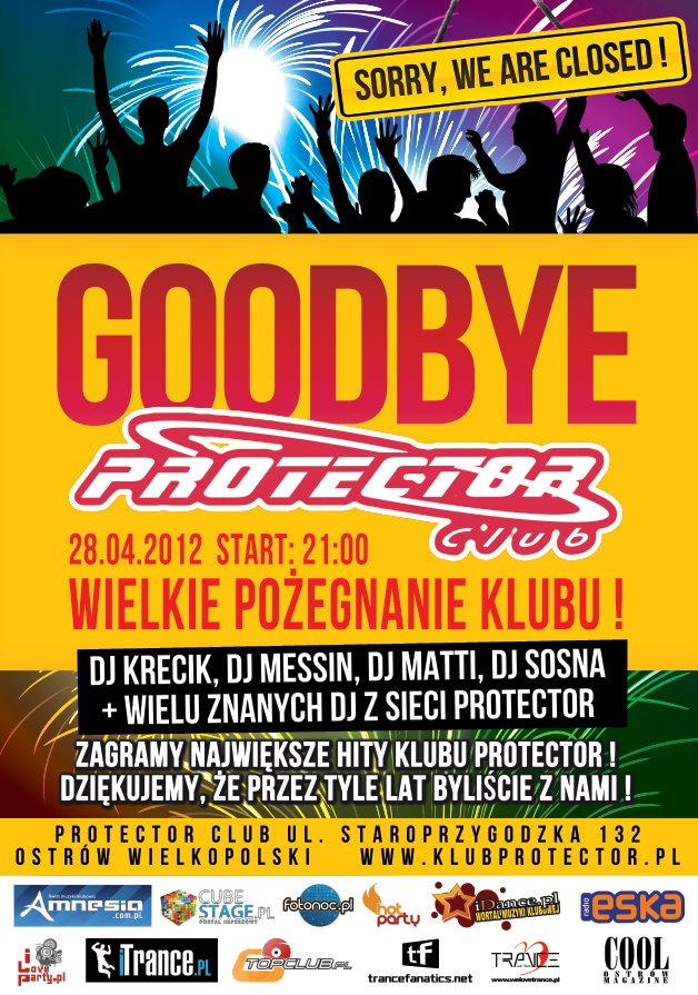Dyskoteka Protector kończy działalność