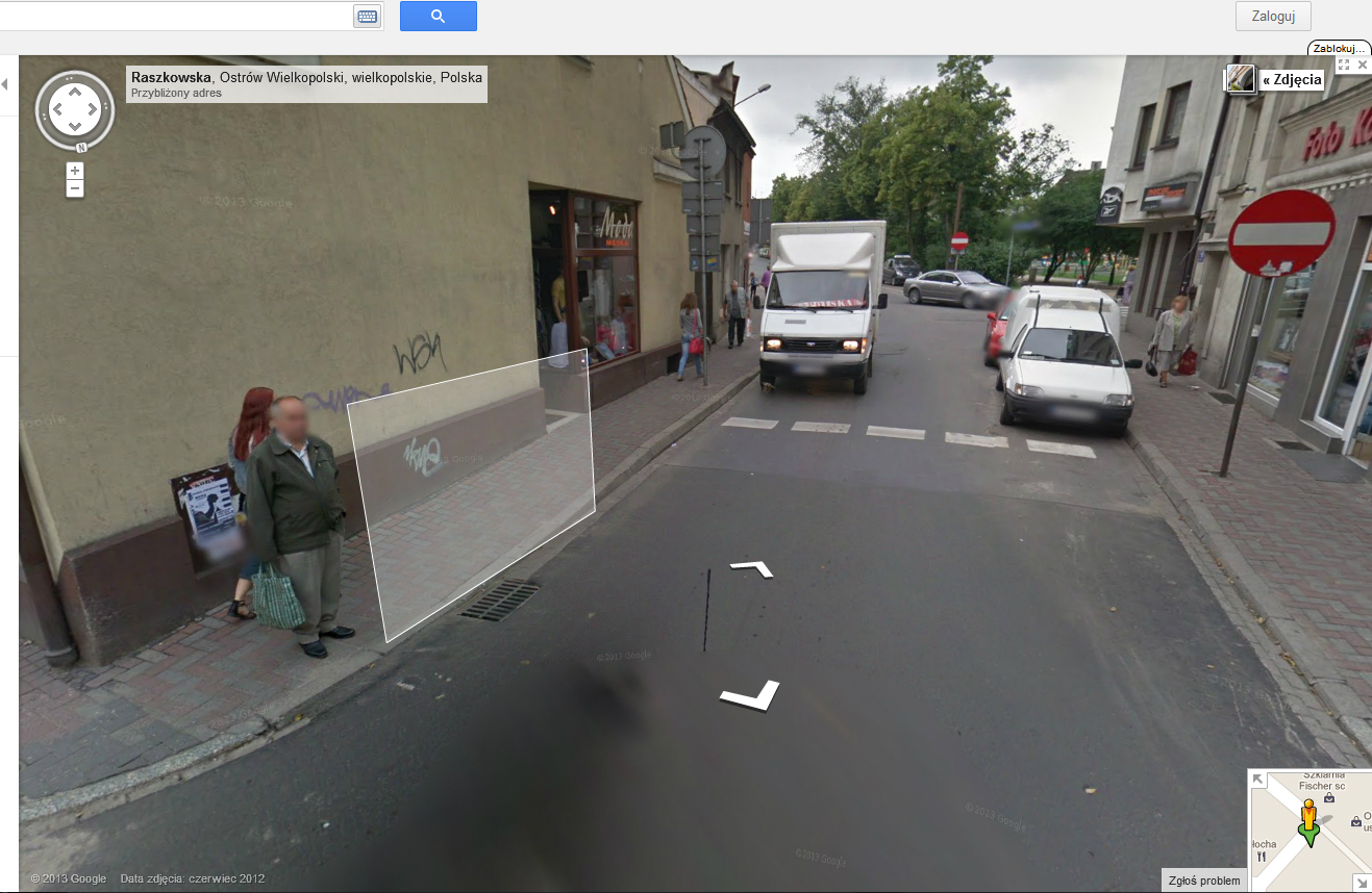 Ostrów w Street View!