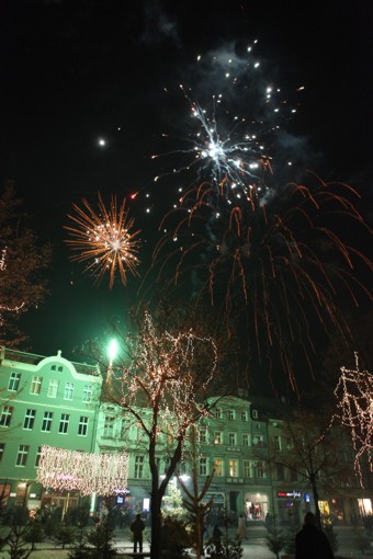 Powitanie Nowego 2013 Roku na rynku