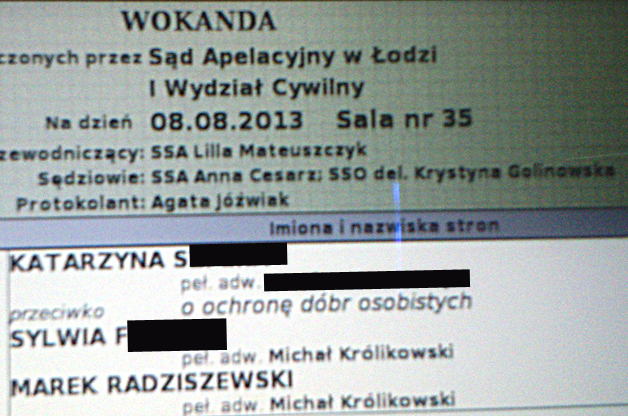 Wyrok 50 tysięcy z drugiej strony